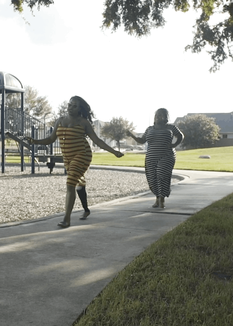 Still frame from the documentary Hidden In Plain Sight: Below The Knee